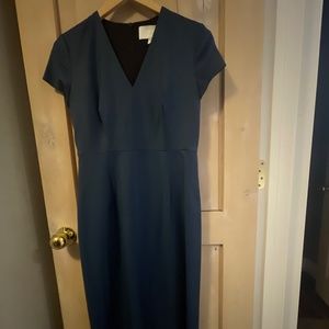 Jatoba Peplum Wool Dress BOSS